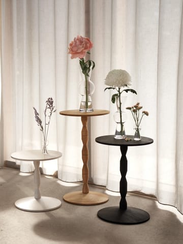 Mesa Pedestal Ø31x67,5 cm - Preto - Design House Stockholm