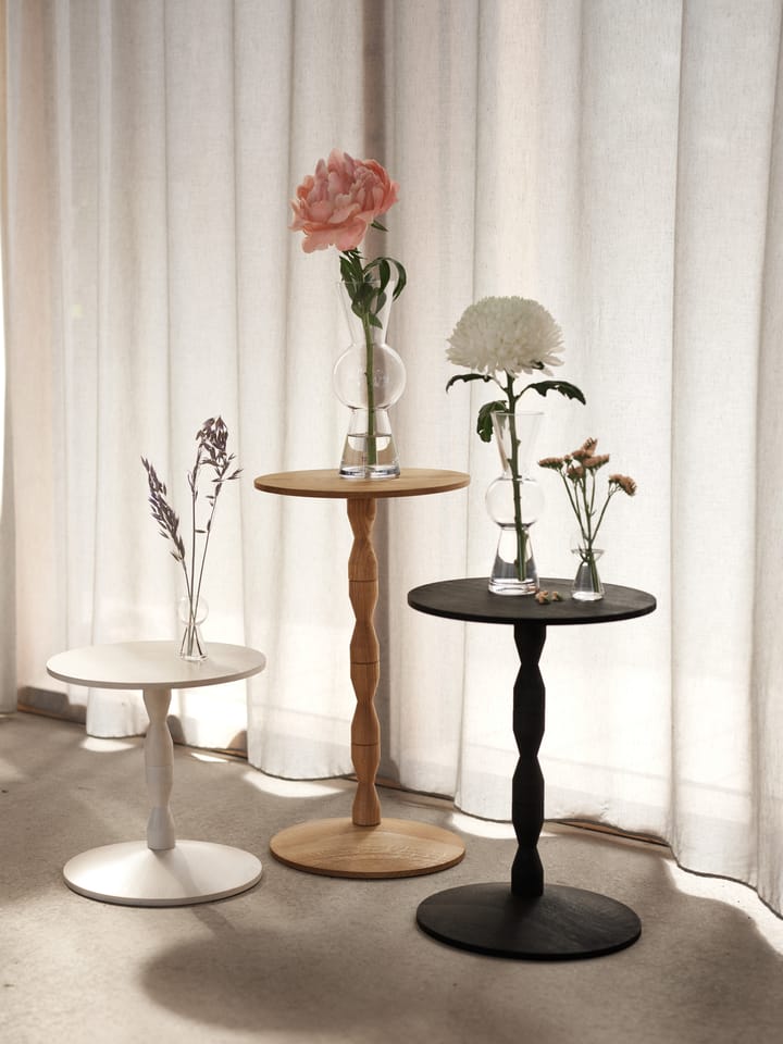 Mesa Pedestal Ø31x67,5 cm, Preto Design House Stockholm