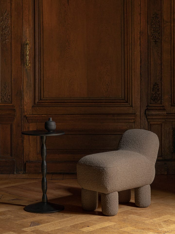 Mesa Pedestal Ø31x67,5 cm, Preto Design House Stockholm