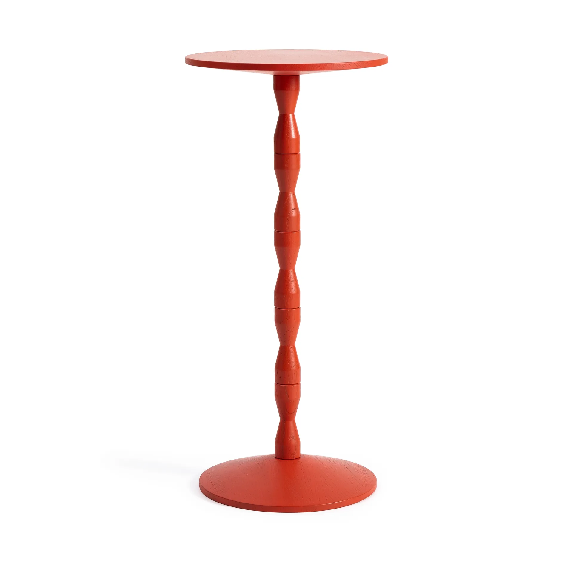 Mesa Pedestal Ø31x67,5 cm, Vermelho Design House Stockholm