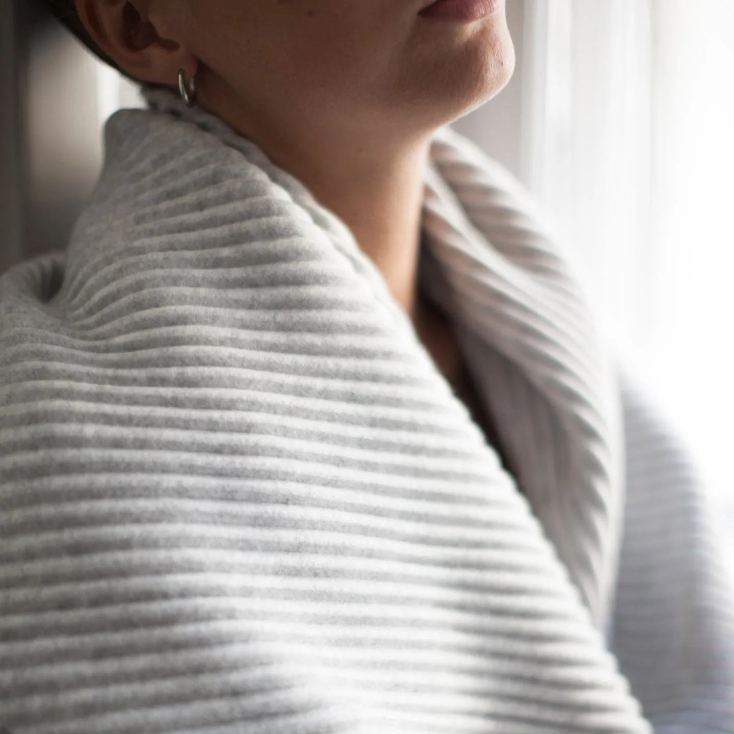 Pleece manta 140x160 cm, Cinza claro Design House Stockholm