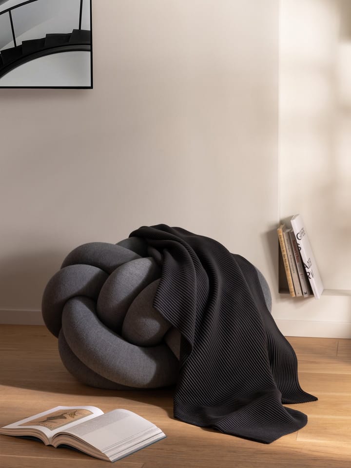 Pleece manta 140x170 cm, Preto Design House Stockholm