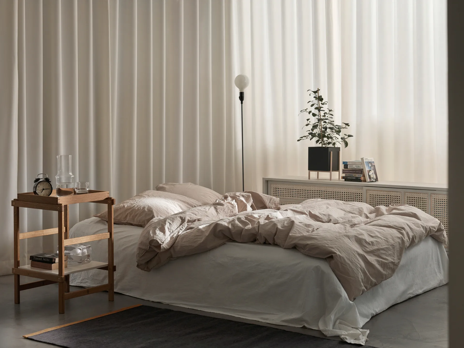 Prateleira Frame S 58 cm, carvalho-branco Design House Stockholm