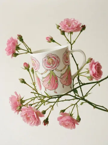 Rose caneca com alça - 40 cl - Design House Stockholm