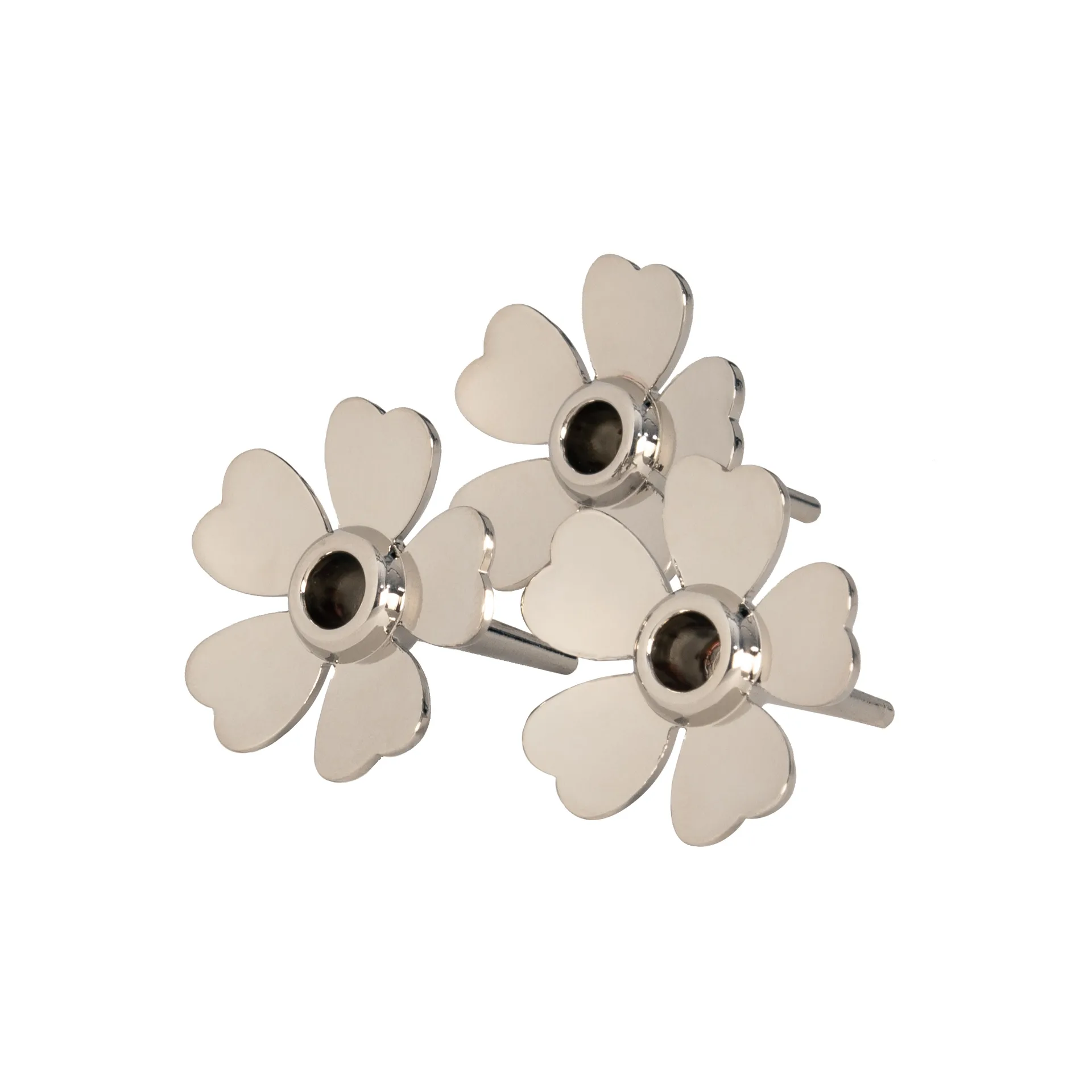 Suporte de velas Me to You 3 un., Nickel Design House Stockholm