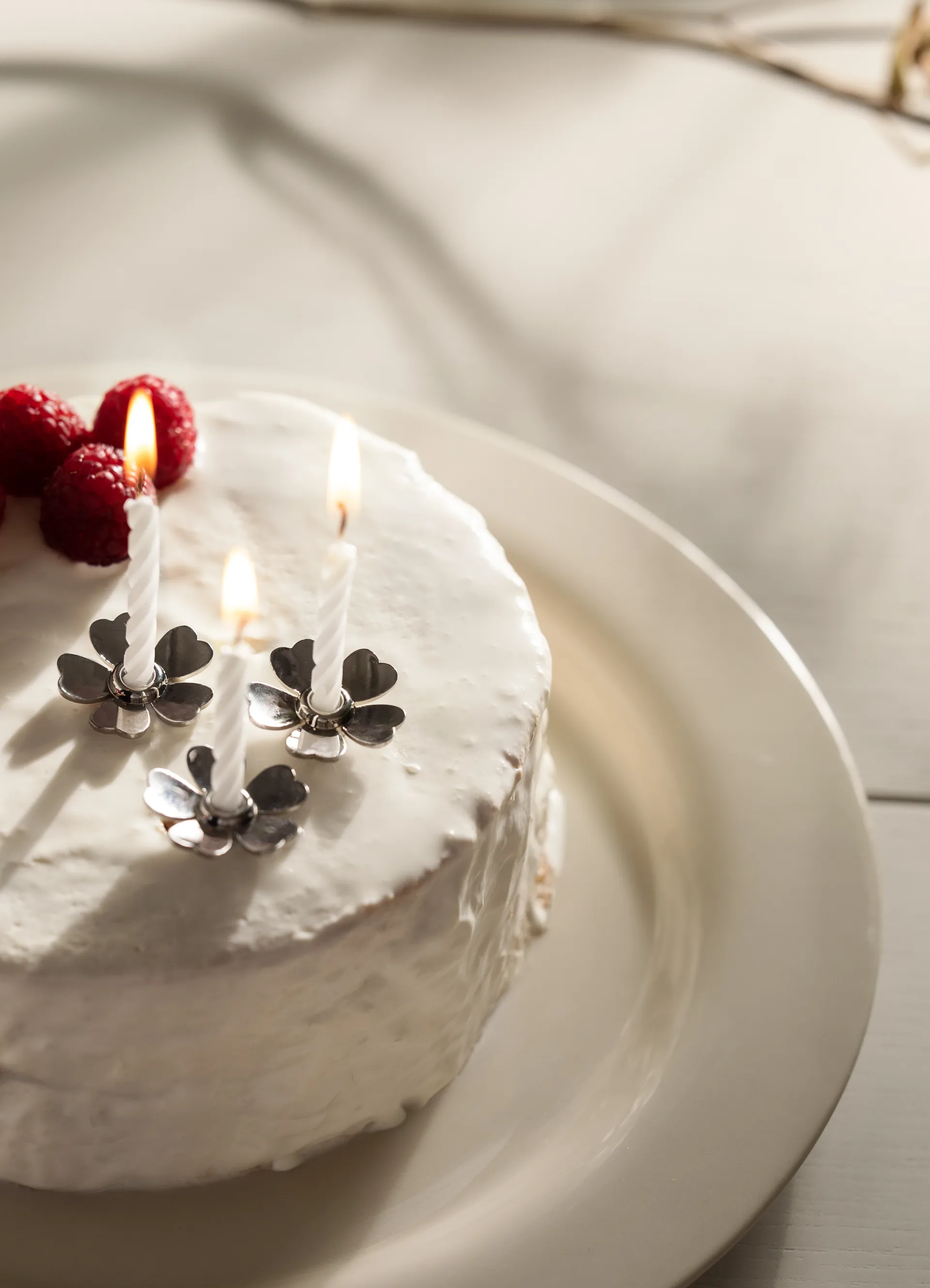 Suporte de velas Me to You 3 un., Nickel Design House Stockholm