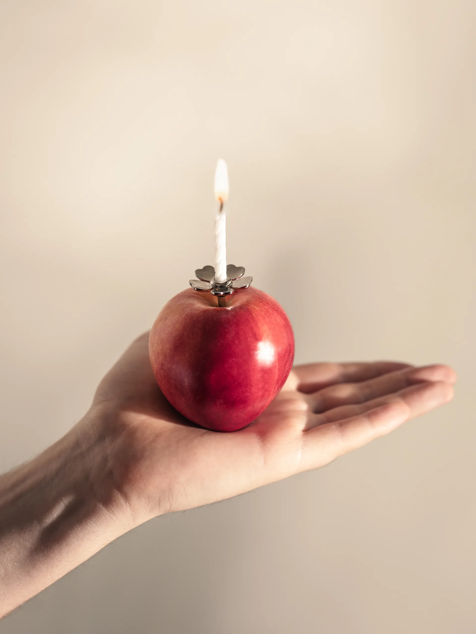 Suporte de velas Me to You , Nickel Design House Stockholm