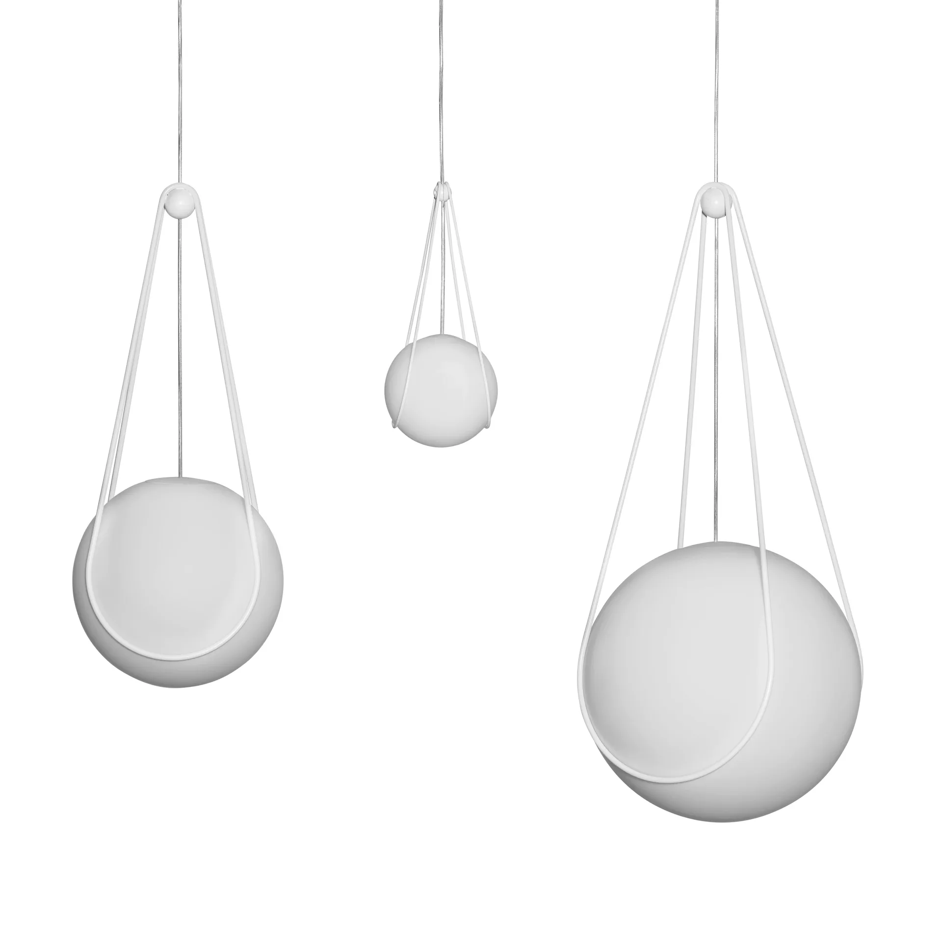 Suporte para candeeiro, Kosmos branco, pequeno Design House Stockholm