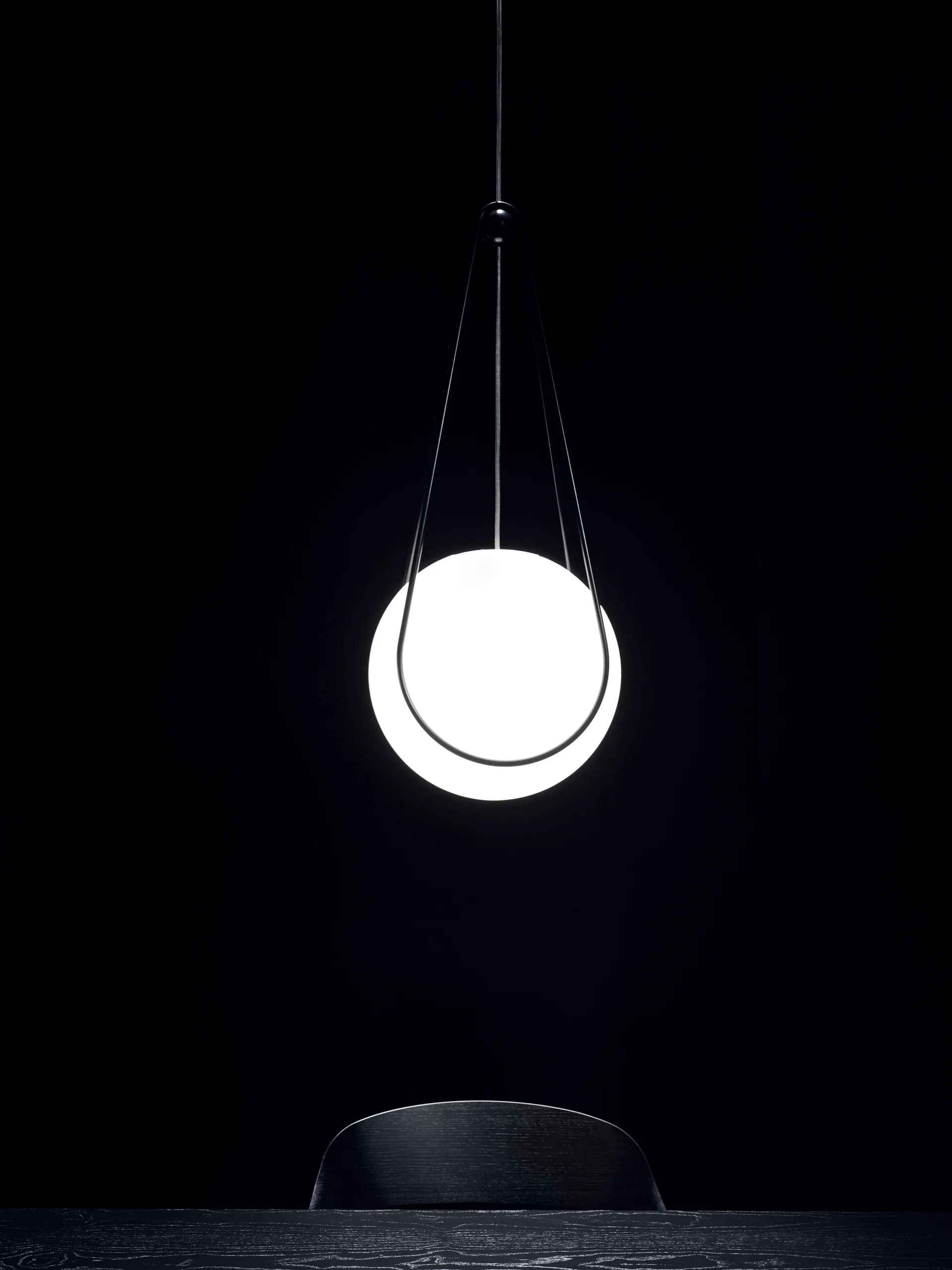 Suporte para candeeiro, Kosmos preto, médio Design House Stockholm