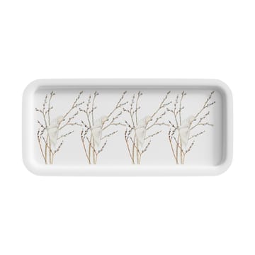 Tabuleiro Little Willow 28x13 cm - Branco - Design House Stockholm