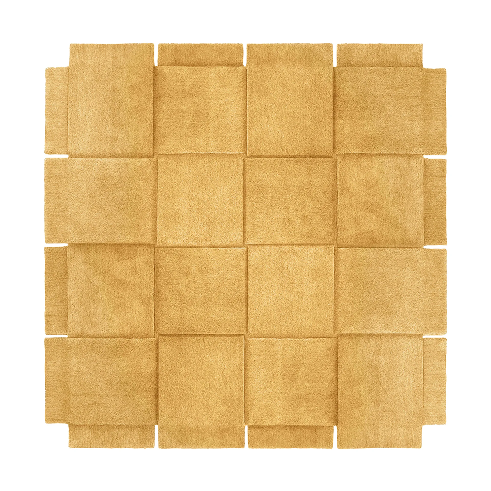 Tapete Basket amarelo ocre, 245x245 cm Design House Stockholm