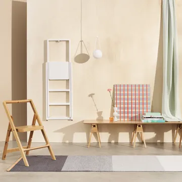 Tapete Fields 80x250 cm - azul-cinza - Design House Stockholm