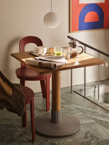 Tock Table mesa de jantar - Carvalho, 75x75x76 cm - Design House Stockholm