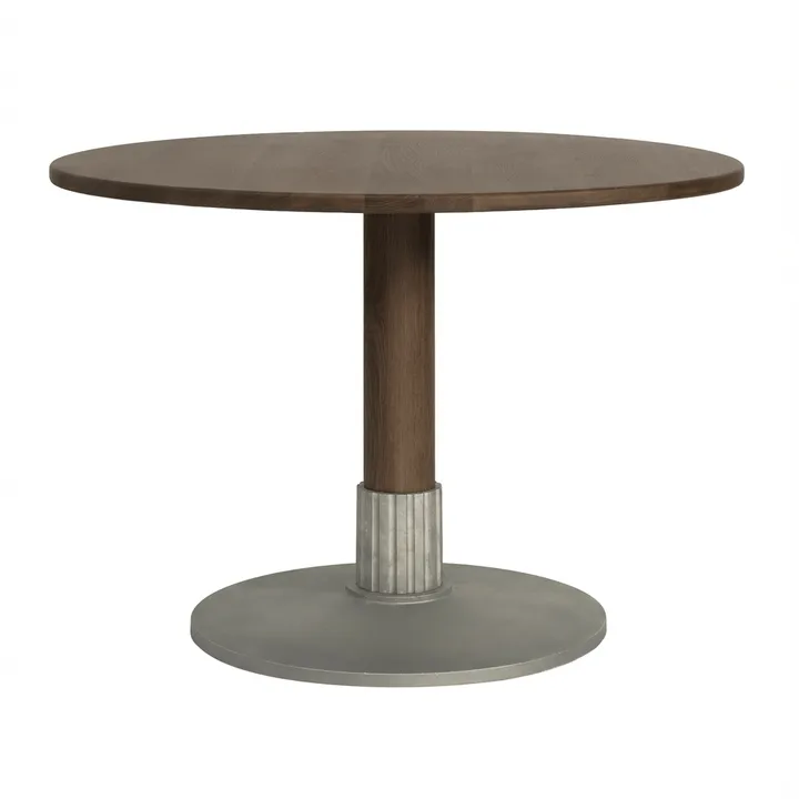 Tock Table mesa de jantar - Carvalho escuro, Ø110x76 cm - Design House Stockholm