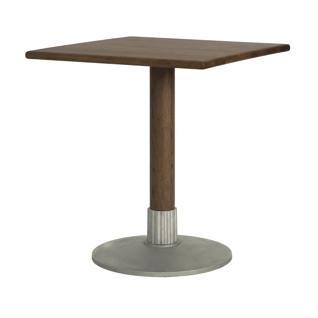 Tock Table mesa de jantar, Carvalho escuro, 75x75x76 cm Design House Stockholm