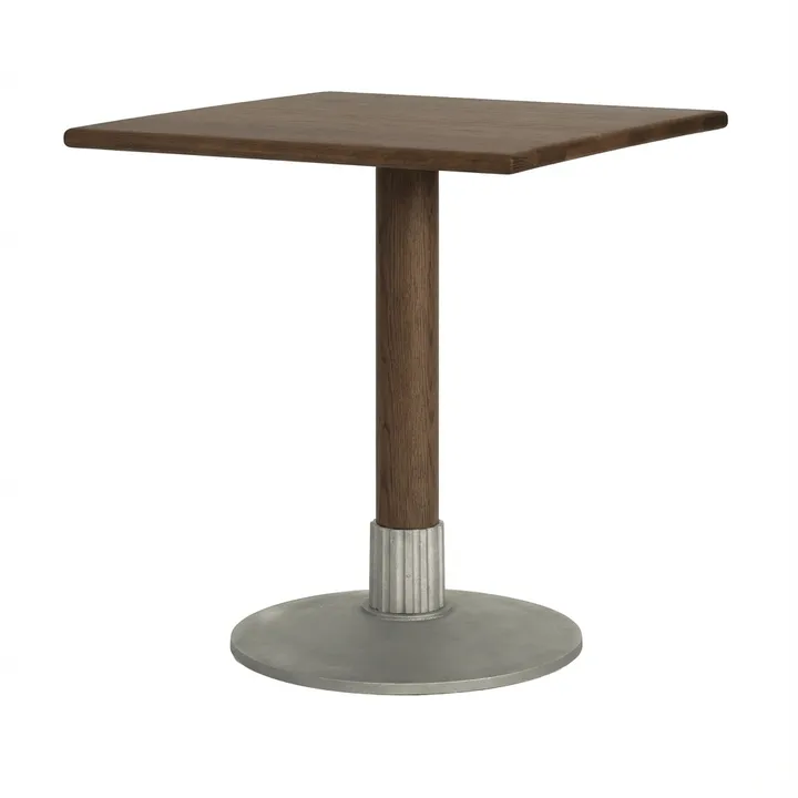Tock Table mesa de jantar - Carvalho escuro, 75x75x76 cm - Design House Stockholm