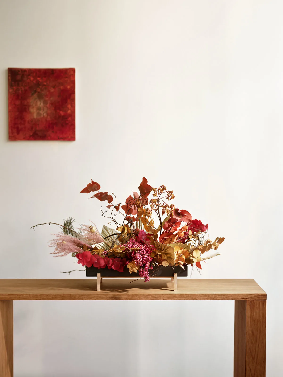 Vaso de flores Botanic Flower Tray, preto Design House Stockholm