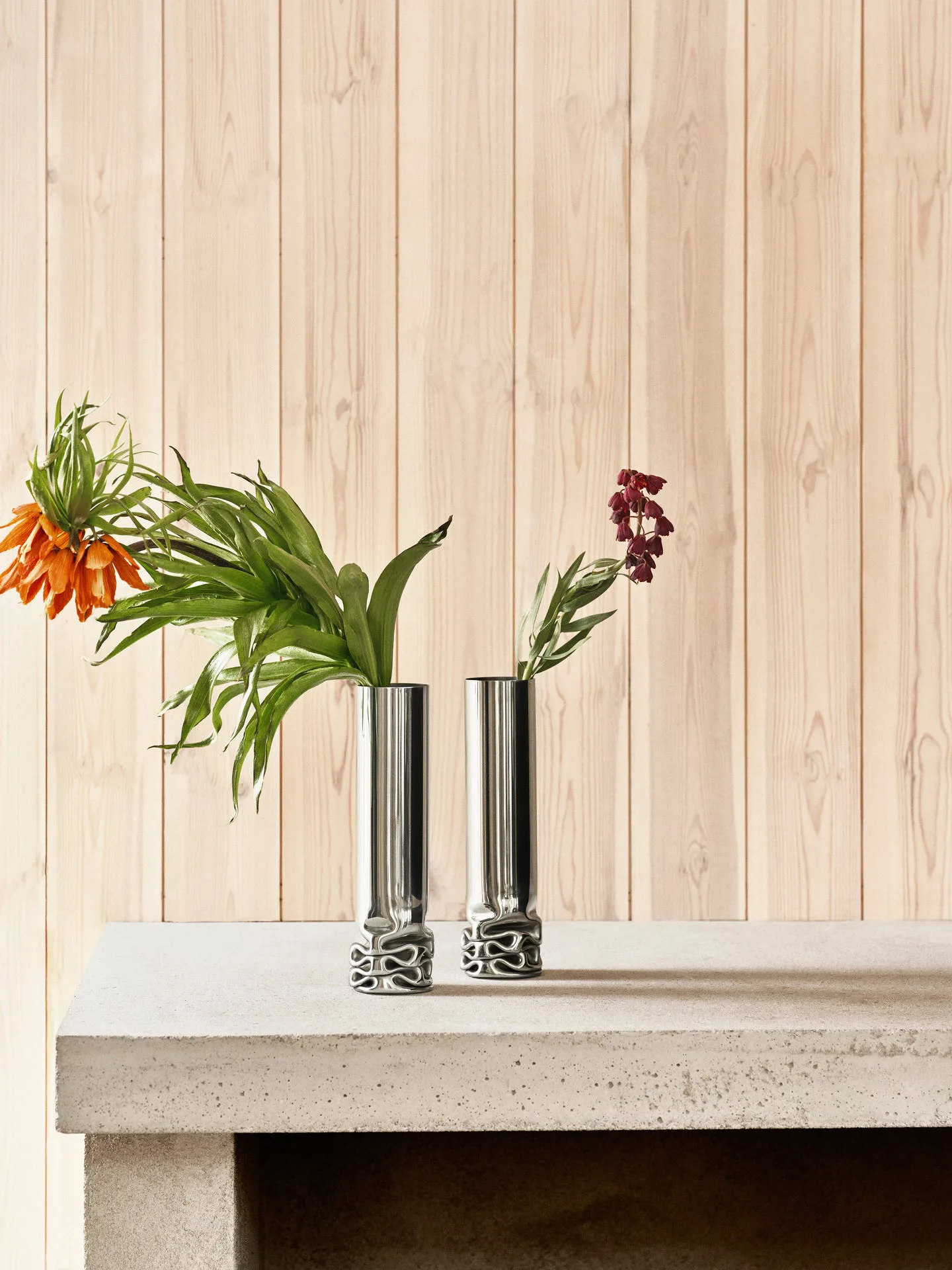 Vaso Hydraulic 25 cm, Stainless Steel Design House Stockholm