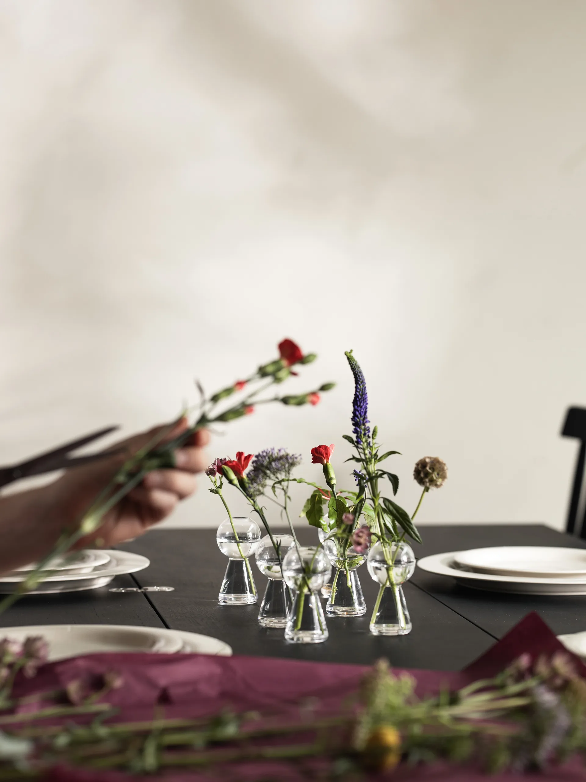 Vaso mini Bon Bon 8,7 cm, Clear Design House Stockholm