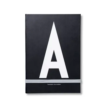Caderno de notas pessoal Design Letters - A - Design Letters