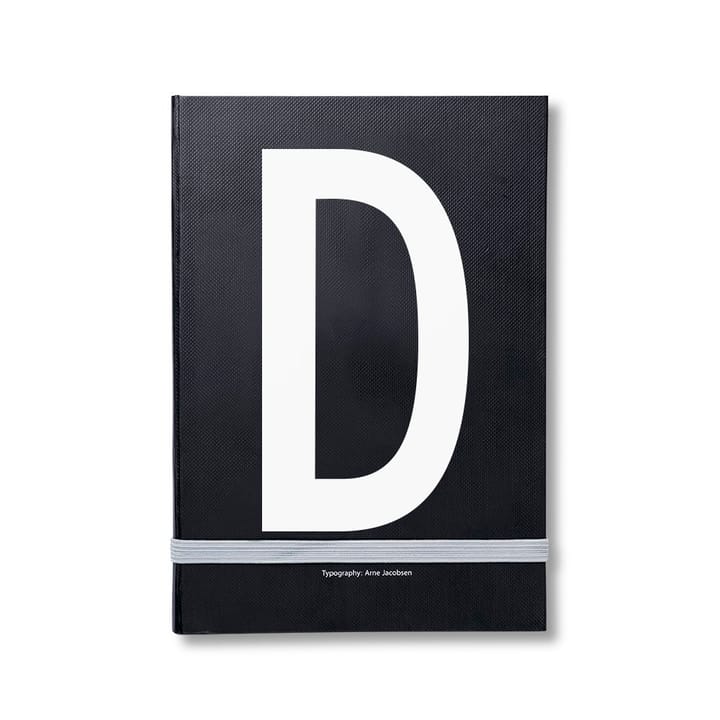 Caderno de notas pessoal Design Letters - D - Design Letters