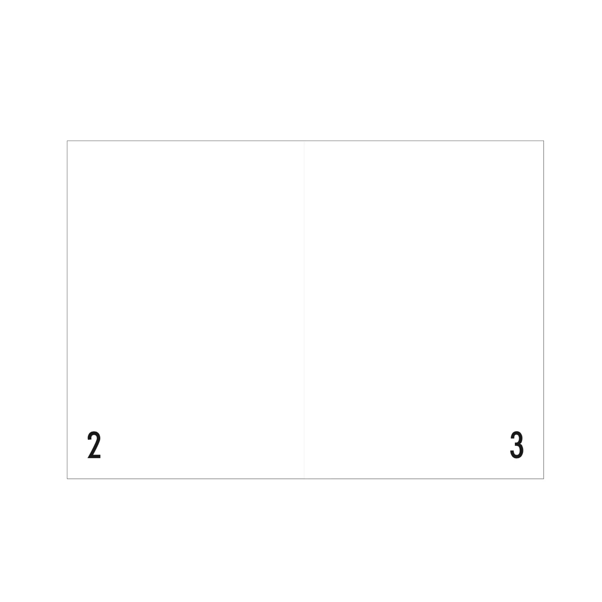 Caderno de notas pessoal Design Letters, D Design Letters