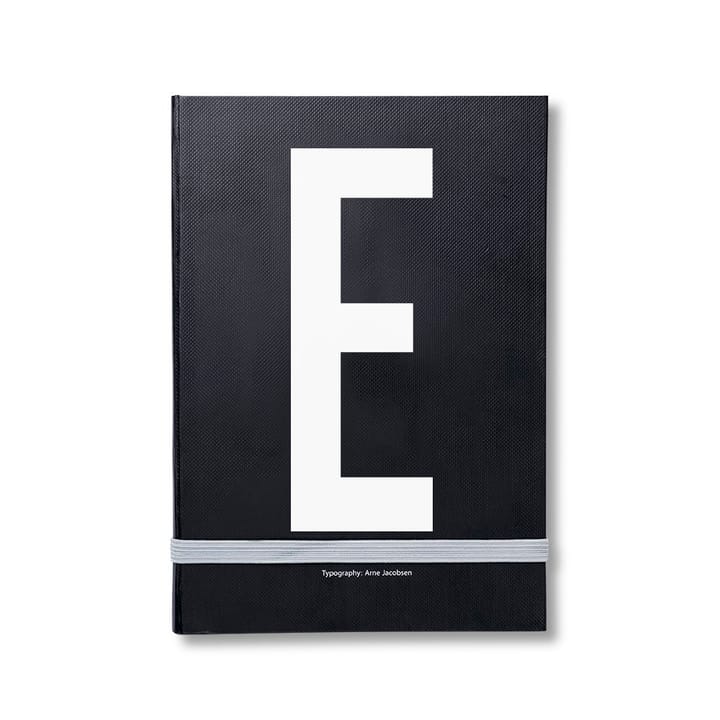Caderno de notas pessoal Design Letters - E - Design Letters