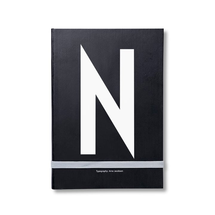 Caderno de notas pessoal Design Letters - N - Design Letters