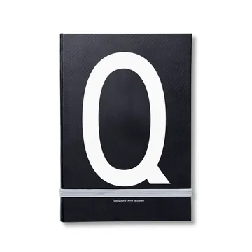 Caderno de notas pessoal Design Letters - Q - Design Letters