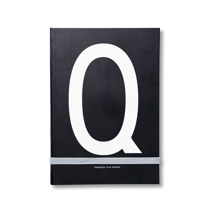 Caderno de notas pessoal Design Letters - Q - Design Letters