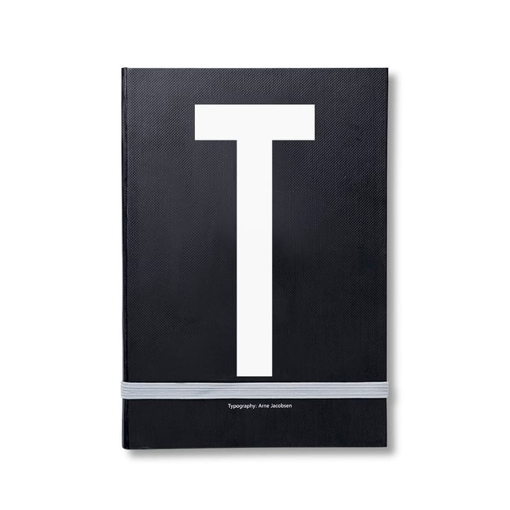 Caderno de notas pessoal Design Letters - T - Design Letters
