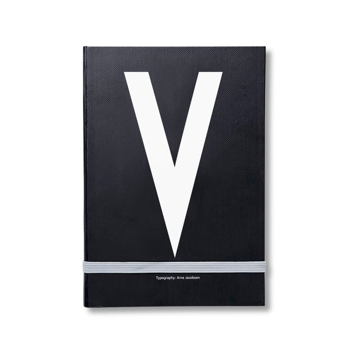 Caderno de notas pessoal Design Letters - V - Design Letters