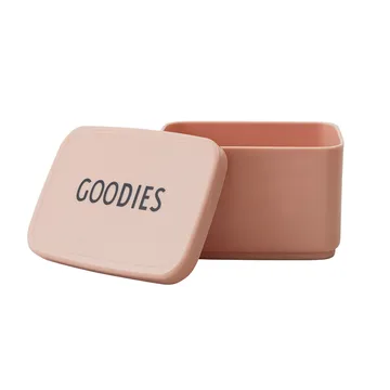 Caixa de snacks para recipiente de comida Design Letters - nude - Design Letters
