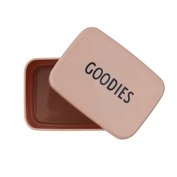 Caixa de snacks para recipiente de comida Design Letters - nude - Design Letters