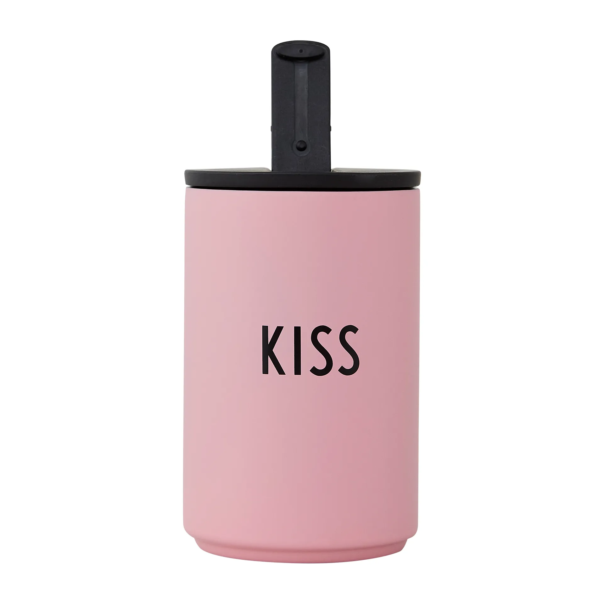 Caneca termo Design Letters, Pink-kiss Design Letters