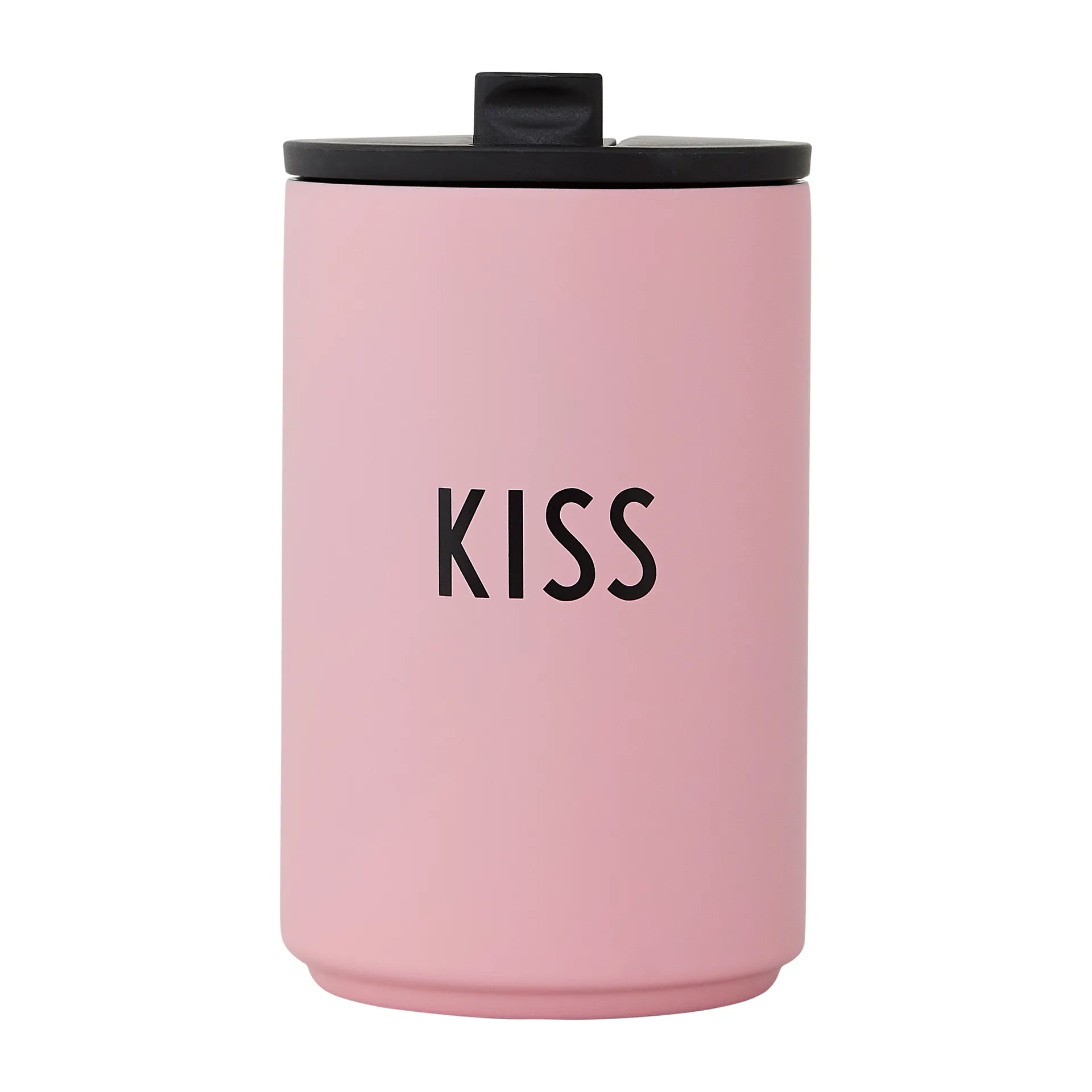 Caneca termo Design Letters, Pink-kiss Design Letters