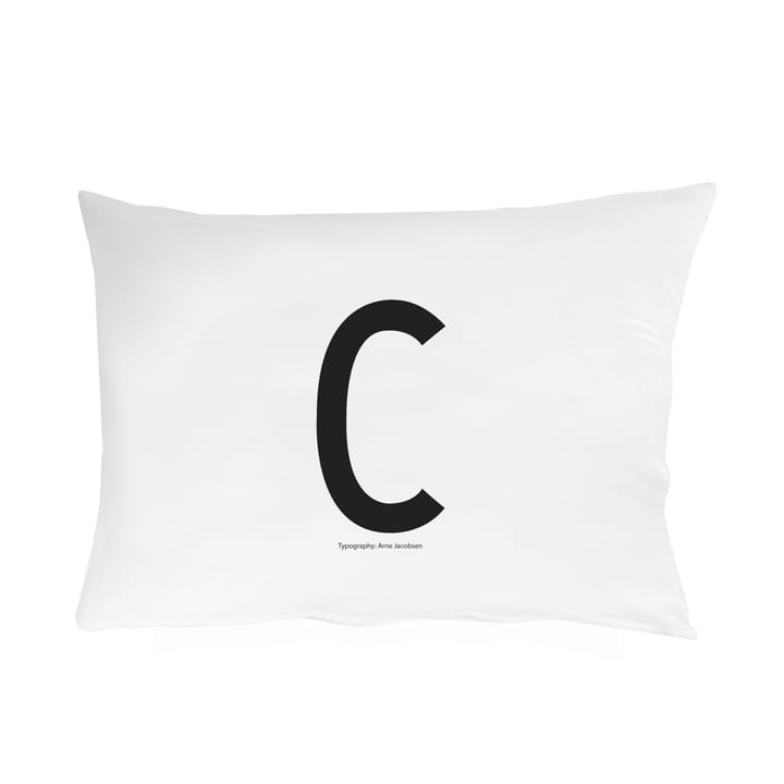 Capa de almofada Design Letters 70x50 cm - C - Design Letters