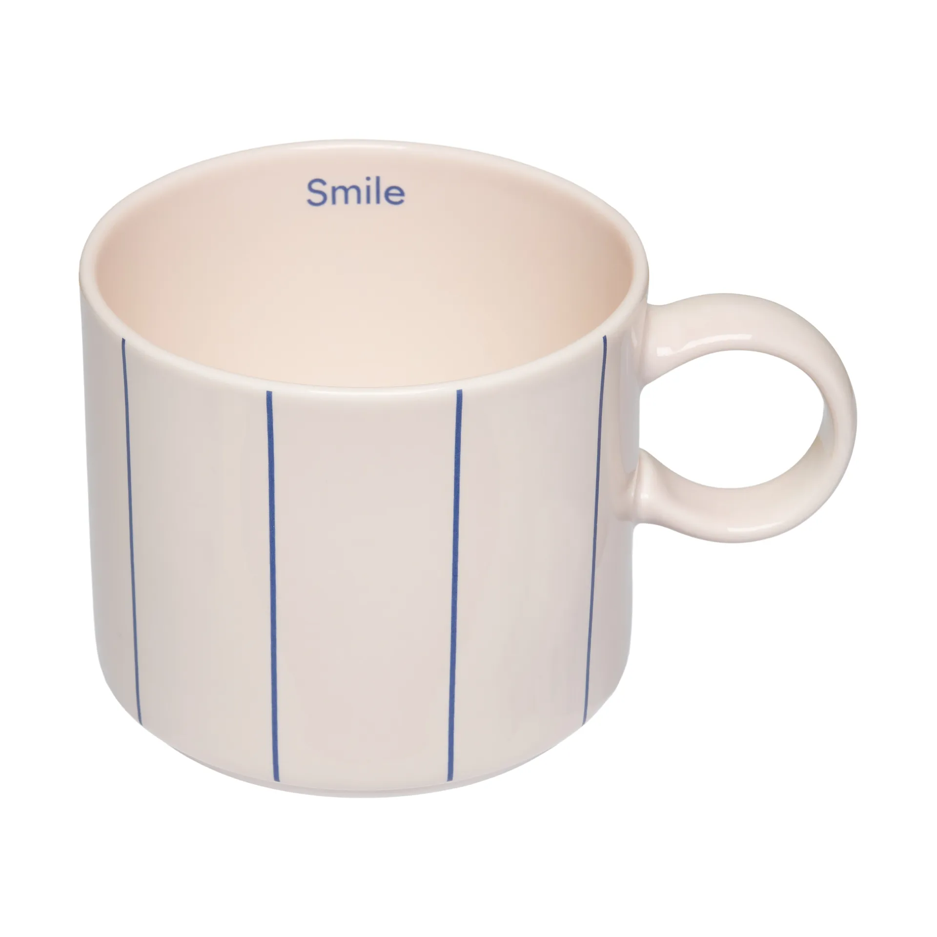 Chávena Design Letters Pyjamas Jumbo 40 cl, Midnight blue-pastel beige Design Letters