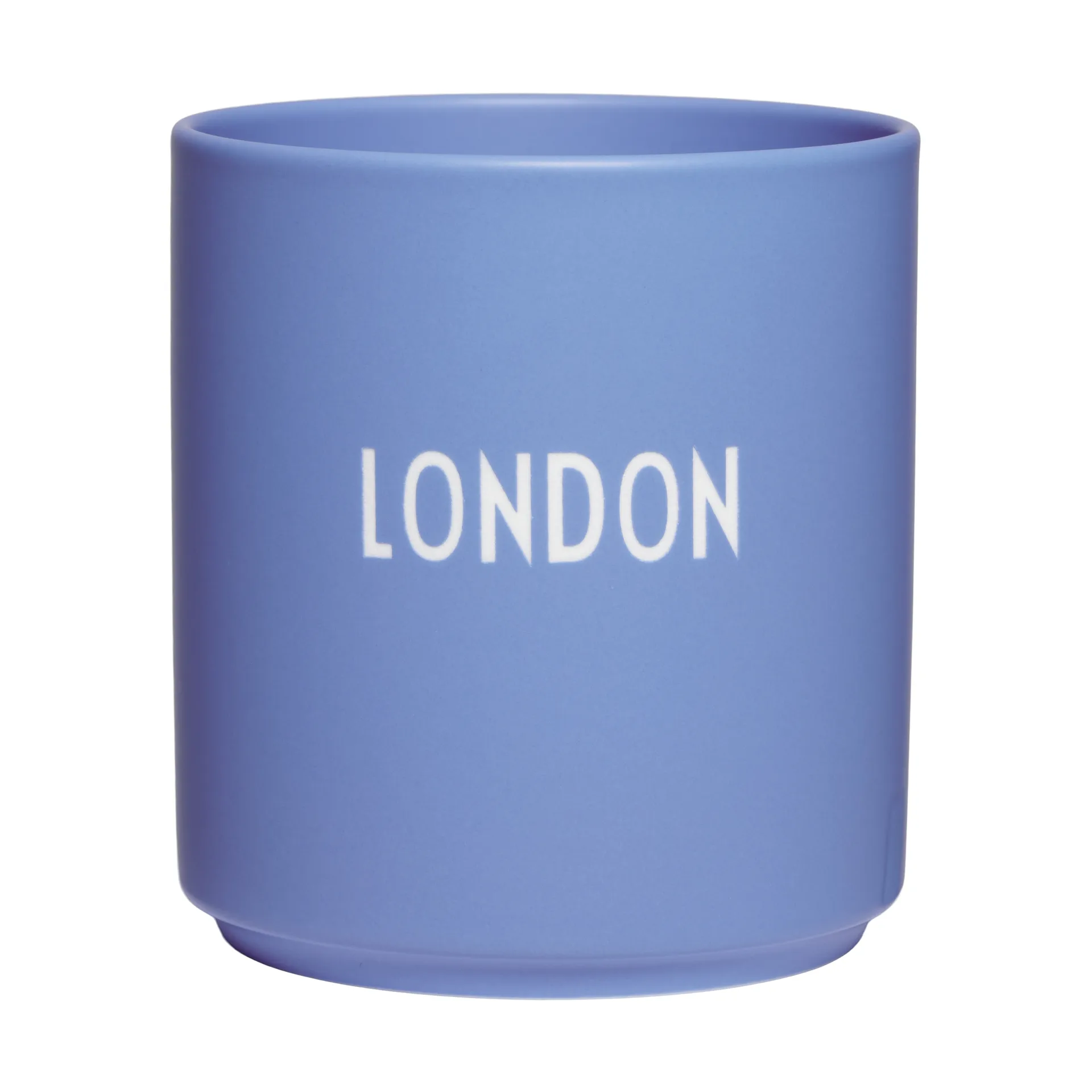 Chávena favorita da Design Letters International 25 cl, London-blue Design Letters