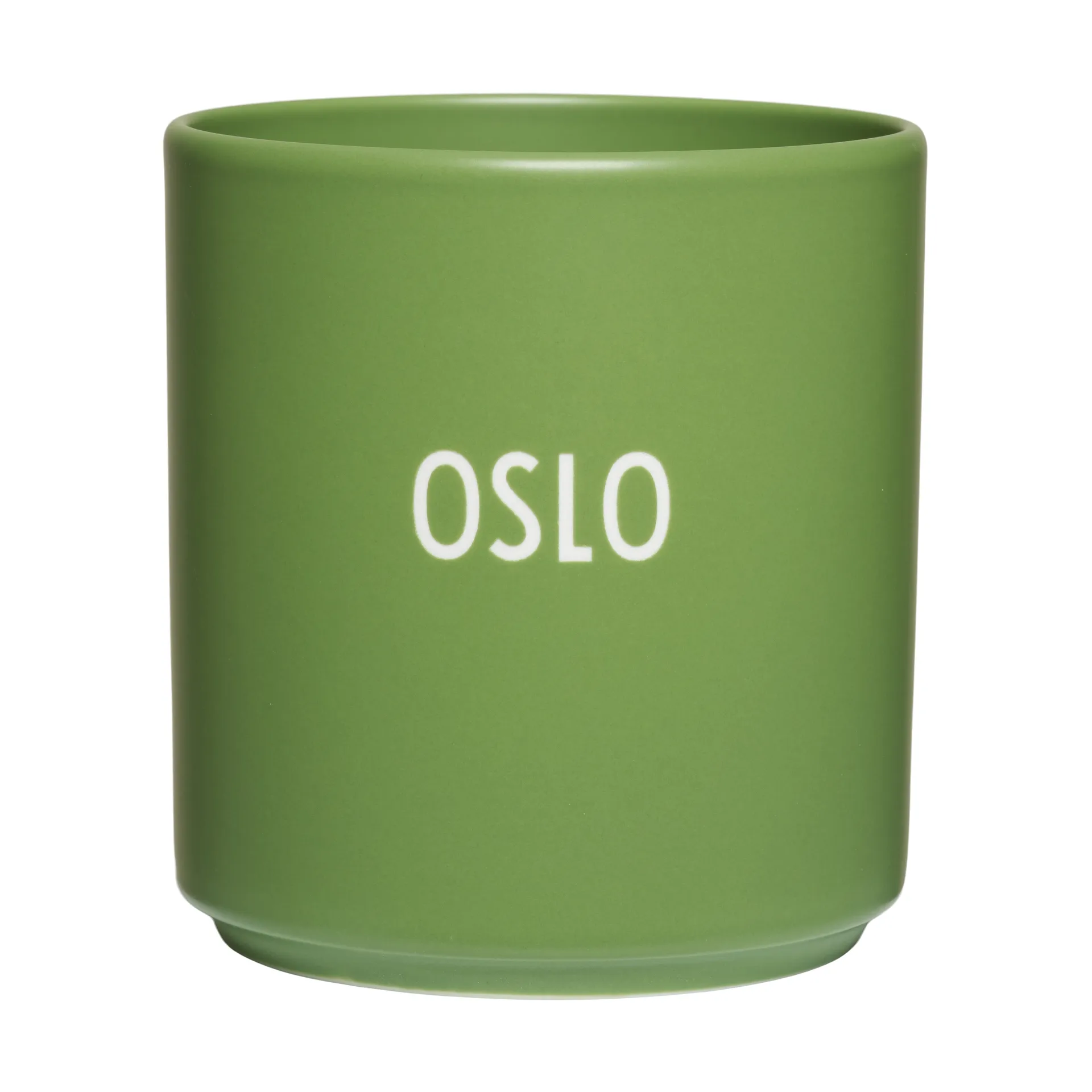 Chávena favorita da Design Letters International 25 cl, Oslo-green Design Letters