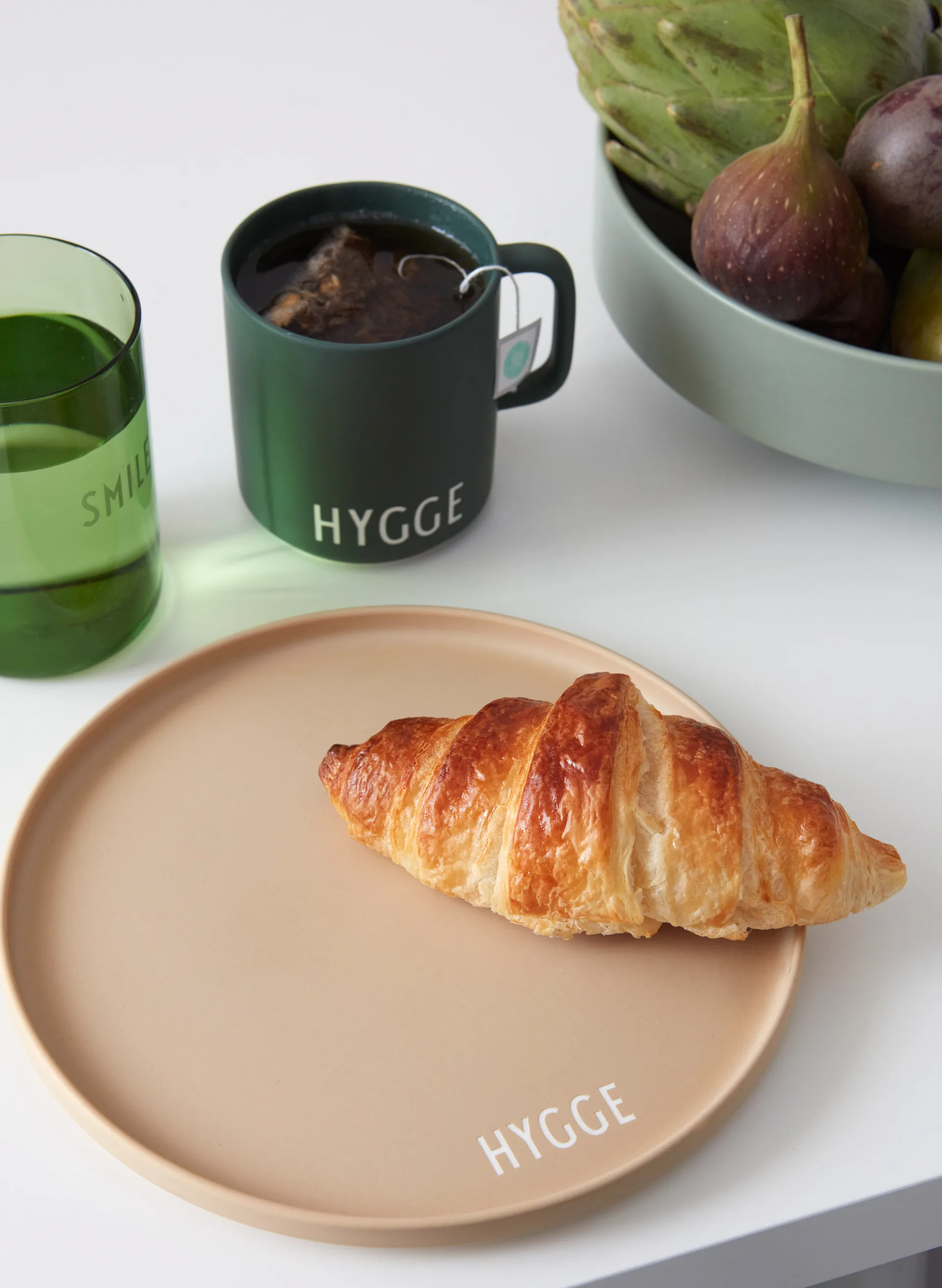 Chávena favourite com pega Design Letters 25 cl, Hygge-dark green Design Letters