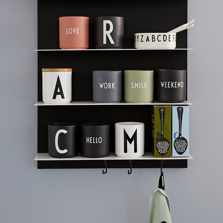 Chávena favourite Design Letters 25 cl - Hello-black - Design Letters