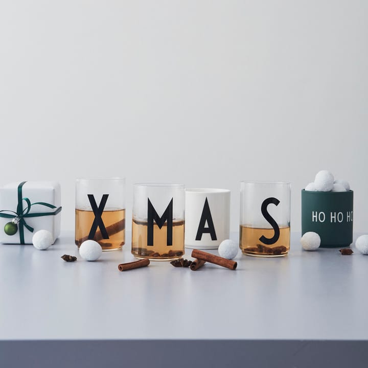 Chávena favourite Design Letters 25 cl, Ho ho ho-dark green Design Letters