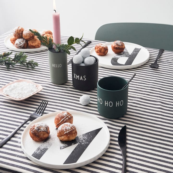 Chávena favourite Design Letters 25 cl, Ho ho ho-dark green Design Letters