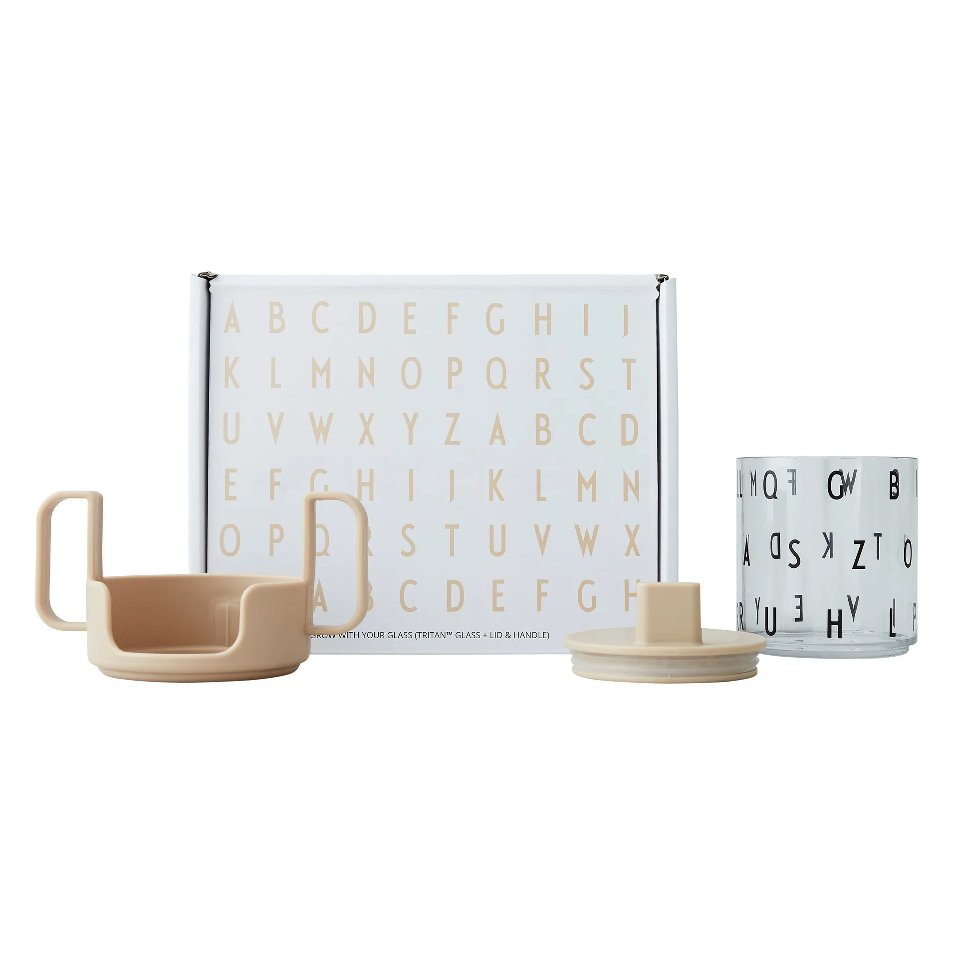 Chávena Grow with your, Bege Design Letters