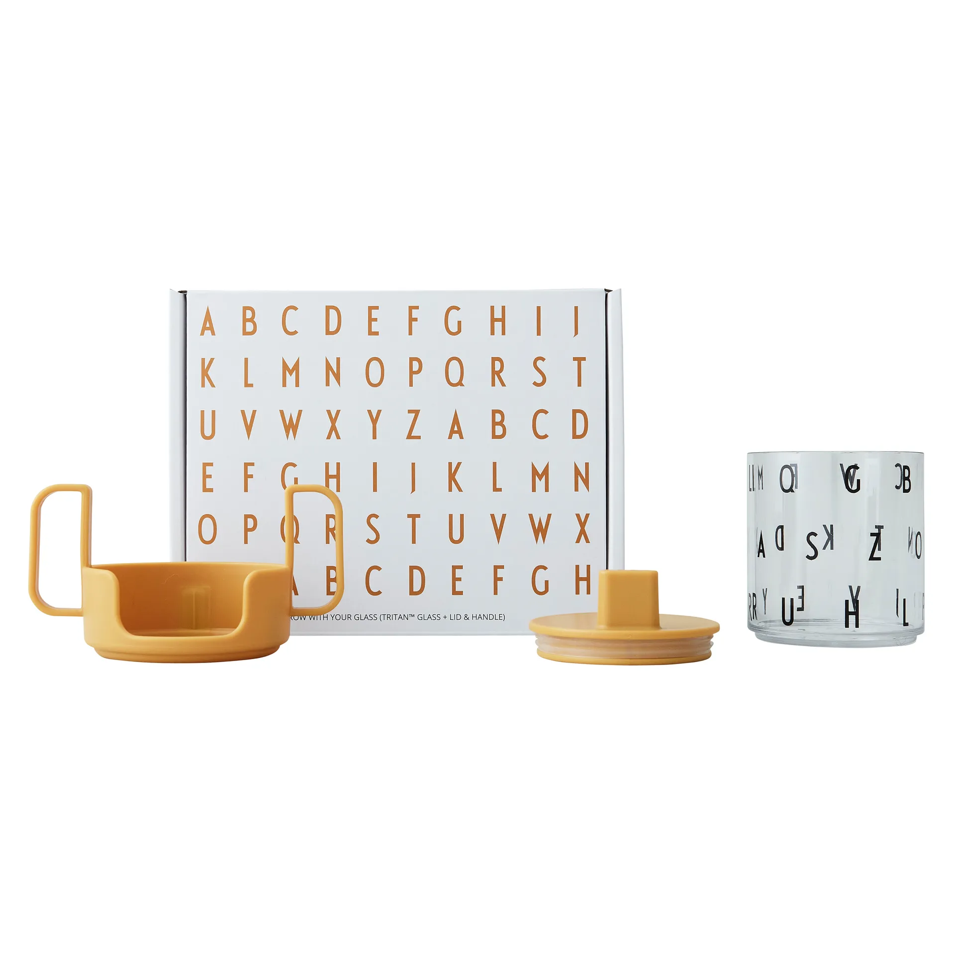 Chávena Grow with your, Mustard Design Letters