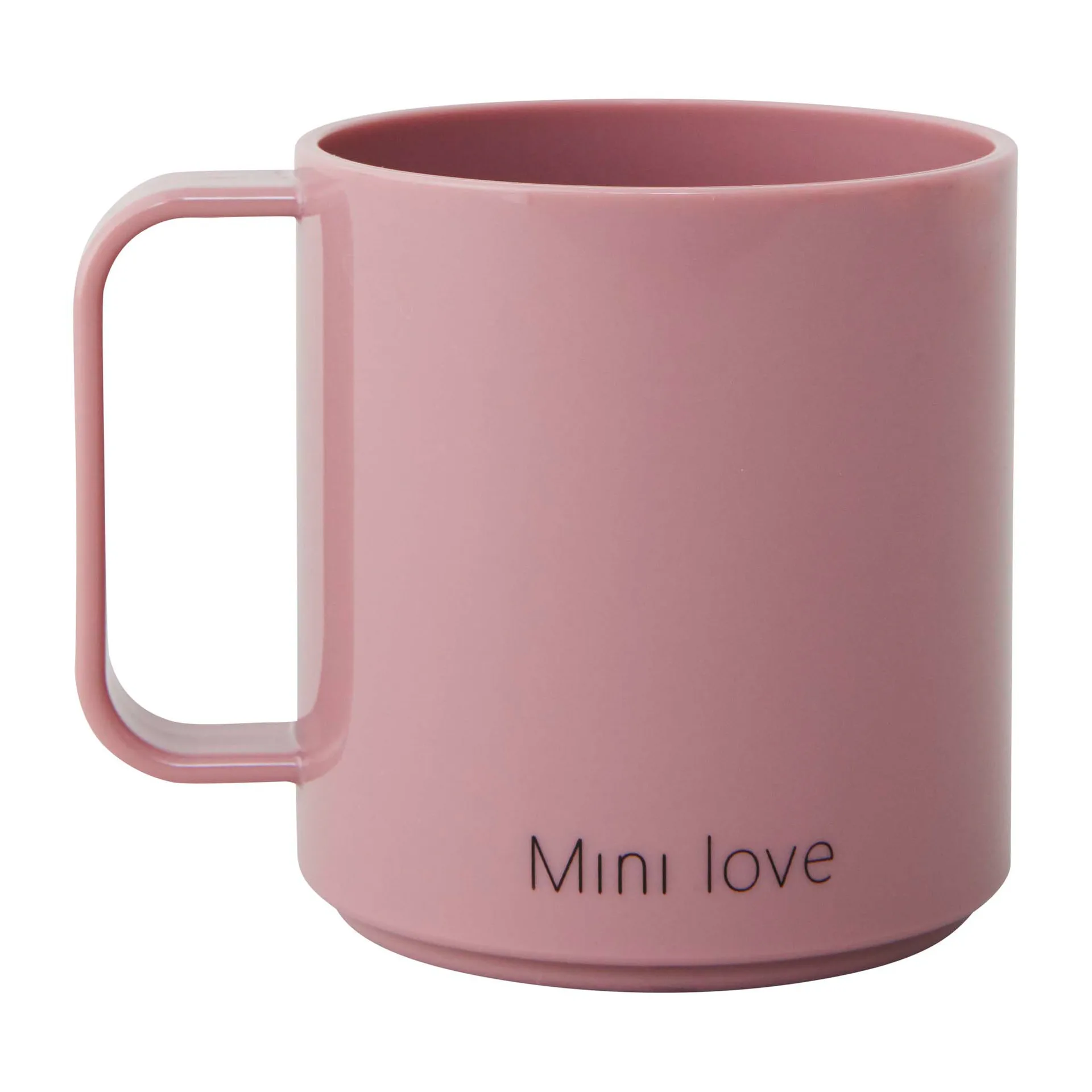 Chávena Love mini com pega Design Letters, Ash rose Design Letters