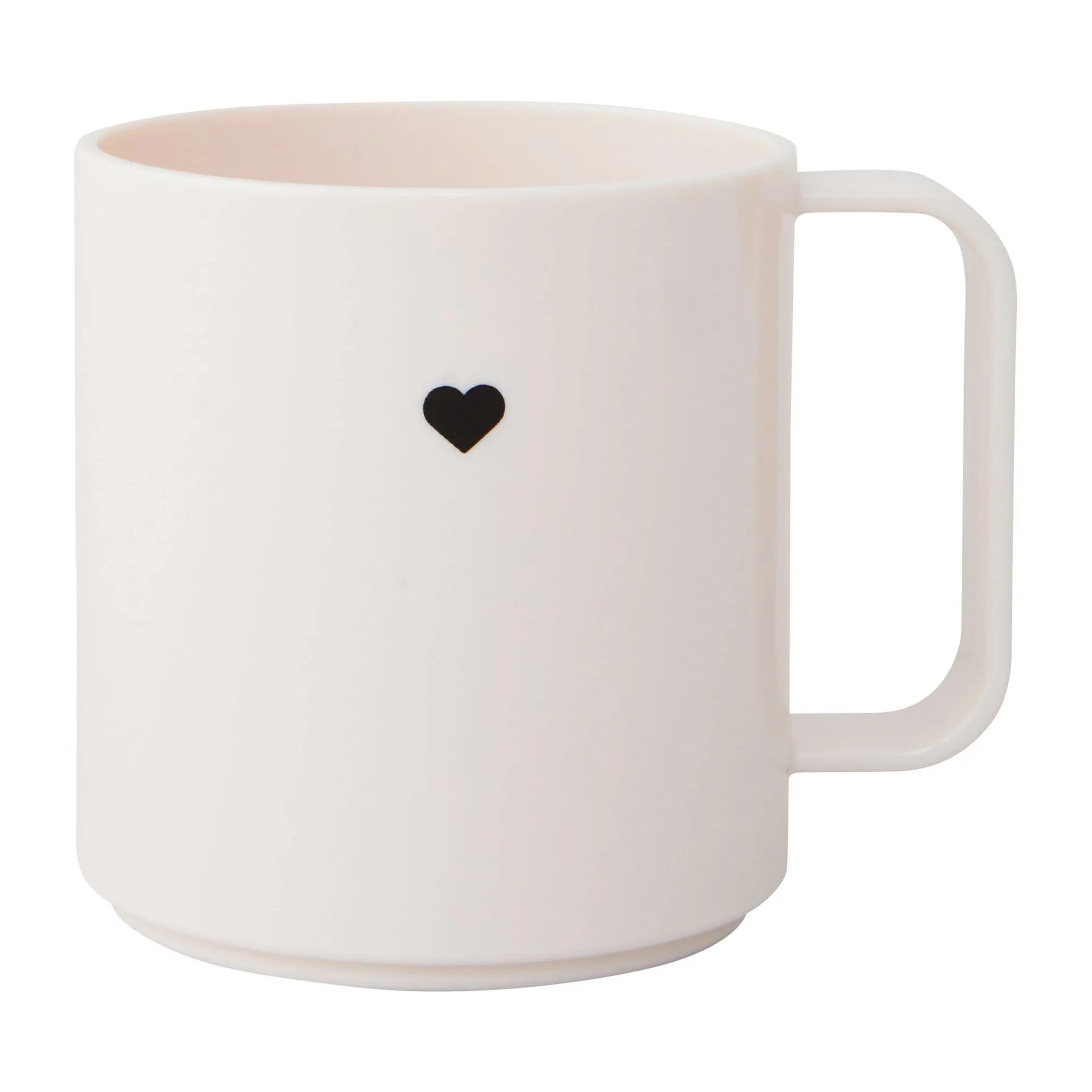 Chávena Love mini com pega Design Letters, Branco Design Letters