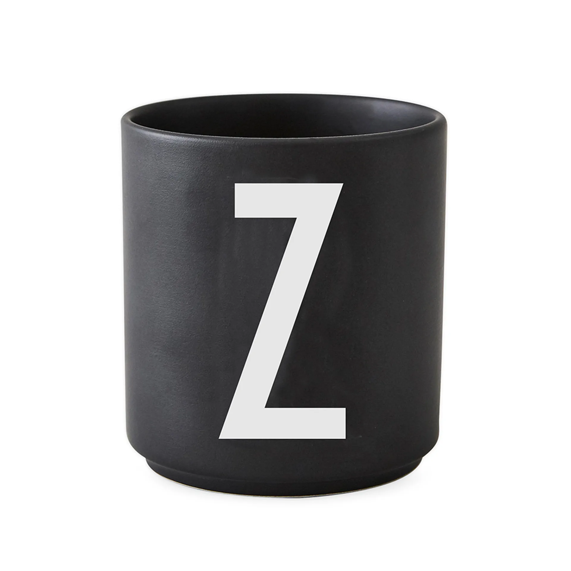 Chávena preta Design Letters , Z
​ Design Letters