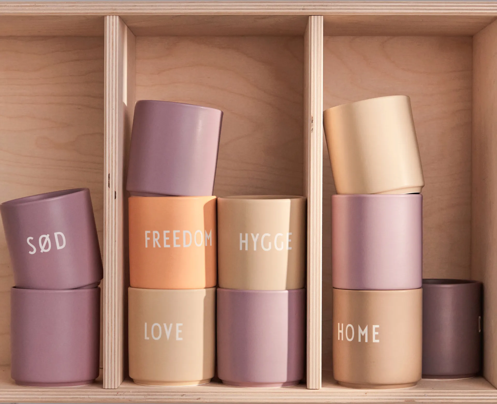 Copo favorito Design Letters 25 cl 2-unidades, Lavanda  Design Letters